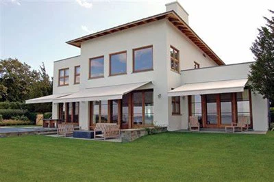 Uteplass nyanser og markiser